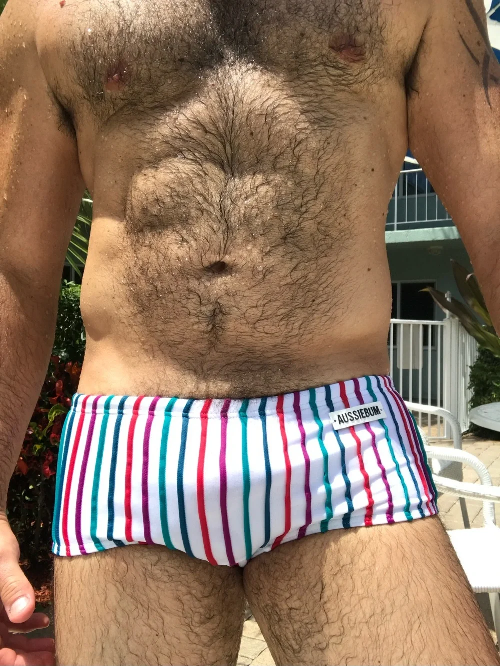 Men’s Aussiebum Sunga Multicolor Trips De Lixd Size Small